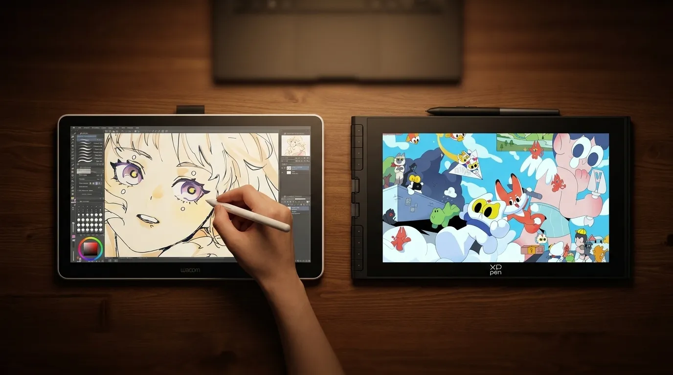 Wacom One 14 or XP-Pen Artist 12 3rd for Students featured