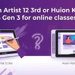 XP-Pen Artist 12 3rd or Huion Kamvas 13 Gen 3 for online classes
