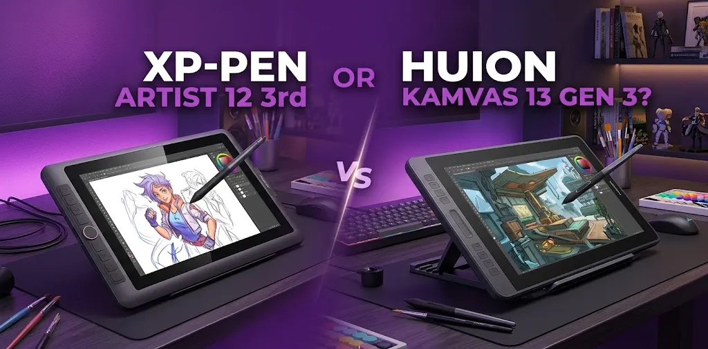 XP-Pen Artist 12 3rd or Huion Kamvas 13 Gen 3