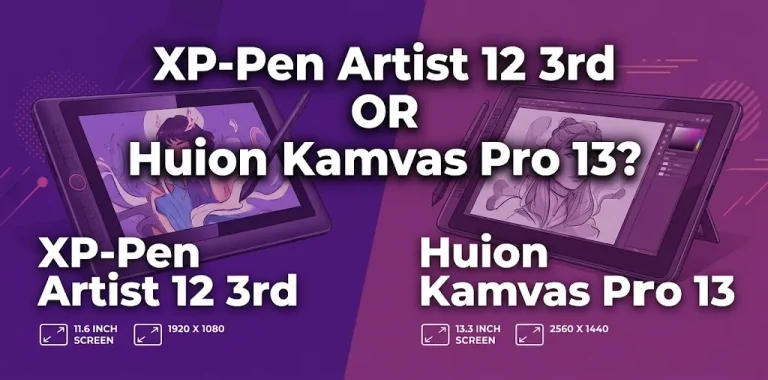 XP-Pen Artist 12 3rd or Huion Kamvas Pro 13