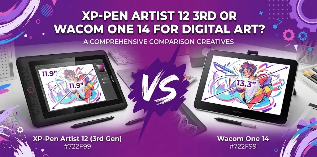 XP-Pen Artist 12 3rd or Wacom One 14 for digital art