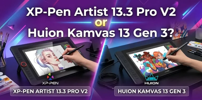 XP-Pen Artist 13.3 Pro V2 or Huion Kamvas 13 Gen 3