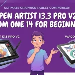 XP-Pen Artist 13.3 Pro V2 or Wacom One 14 for beginners